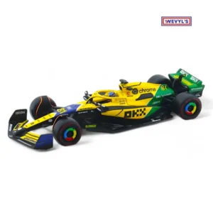 Bburago 1/43 Scale McLaren F1 MCL38 2024 Monaco Grand Prix – #81 Oscar Piastri Diecast Model