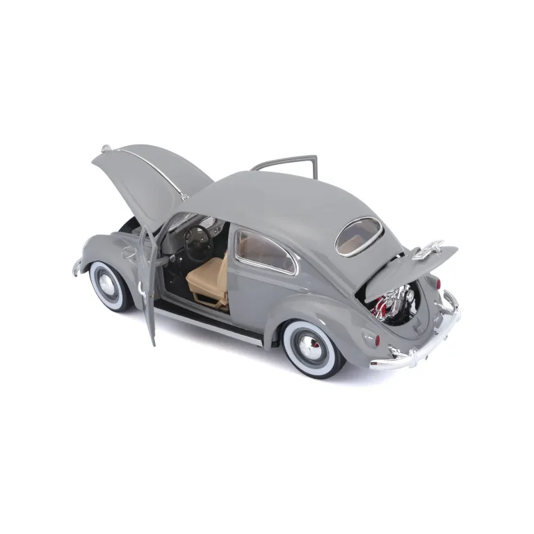 Bburago 1/18 Scale 1955 Volkswagen Kafer-Beetle Diecast Car Model for Collectors - Image 6