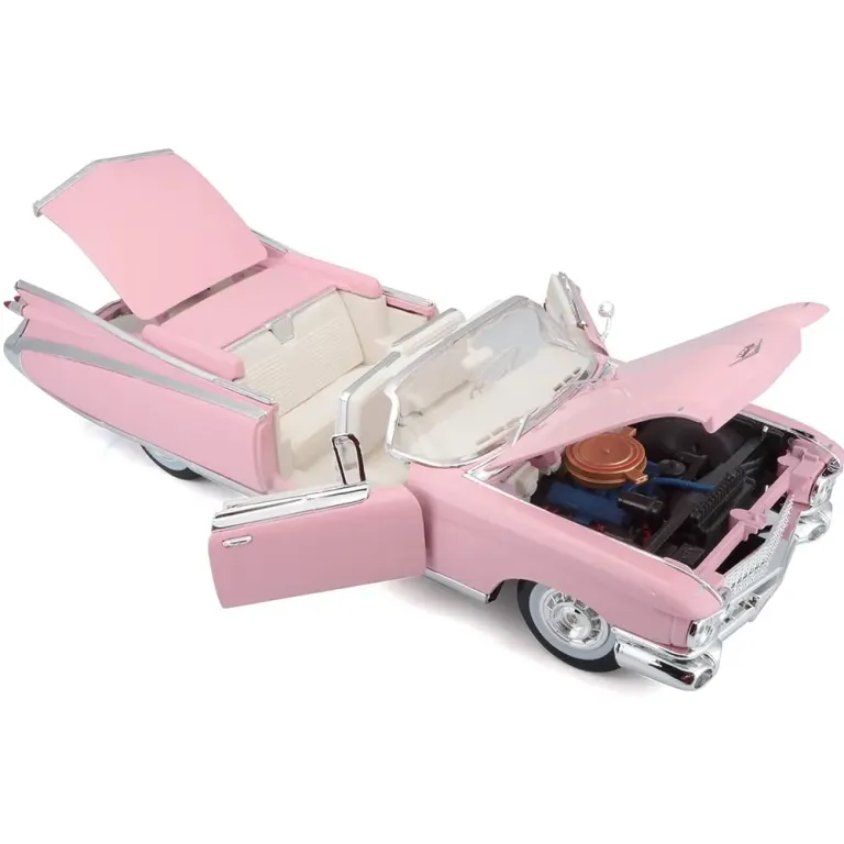 Cadillac Eldorado Biarritz (1959) 1/18 Scale Diecast Car Model by Maisto (Pink) - Image 3