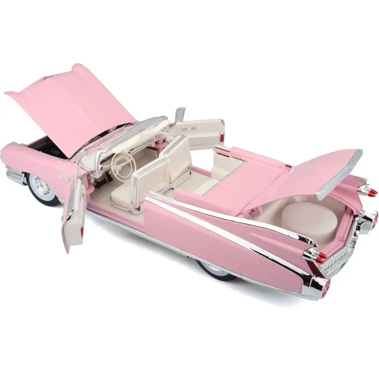Cadillac Eldorado Biarritz (1959) 1/18 Scale Diecast Car Model by Maisto (Pink) - Image 4
