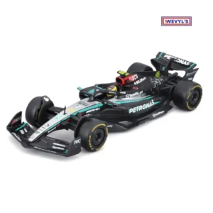 Bburago 1/43 Scale Mercedes-AMG W15 E Performance Formula 1 #44 Lewis Hamilton Model